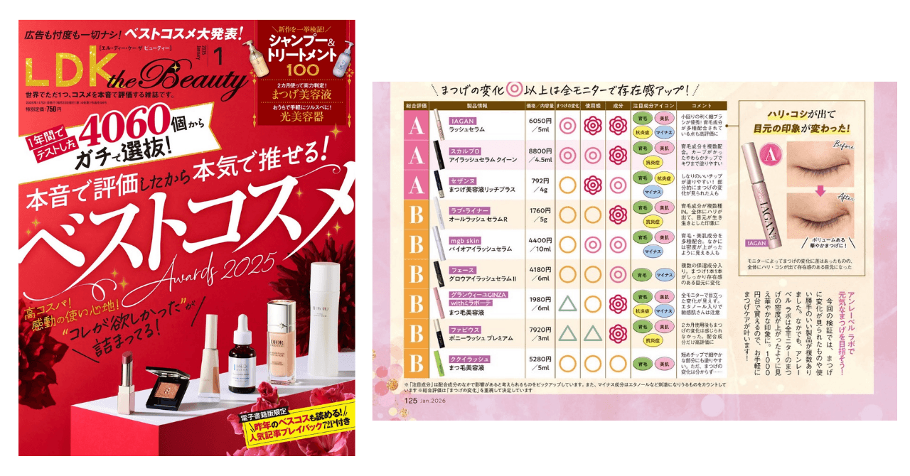 LDK the Beauty 掲載情報