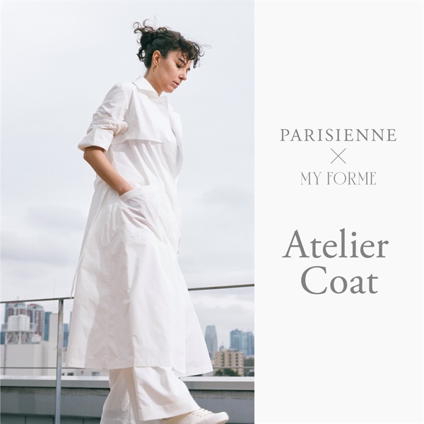 アトリエコート［PARISIENNE×MY FORME］ホワイト