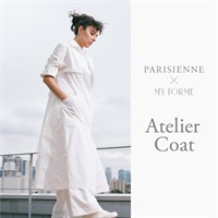 アトリエコート［PARISIENNE×MY FORME］ホワイト